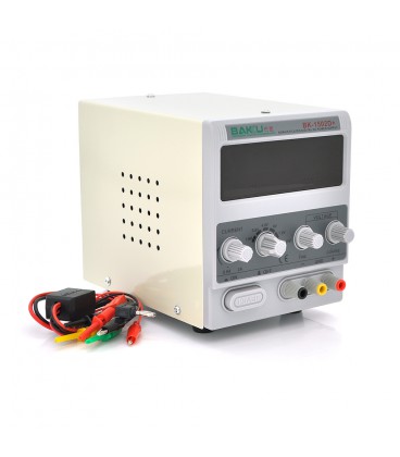 Блок живлення з цифровою індикацією BAKKU BK 1502D+