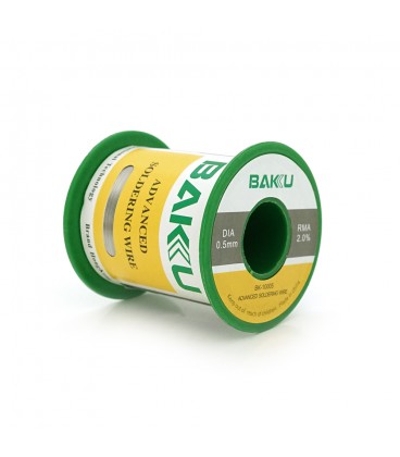 Припій BAKU дротяний Solder wire BK10005 100G DIA 0,5mm (100g)