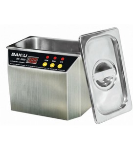 Ультразвукова ванна BAKKU BK3550 Два режими роботи (30W та 50W), металевий корпус, металева кришка