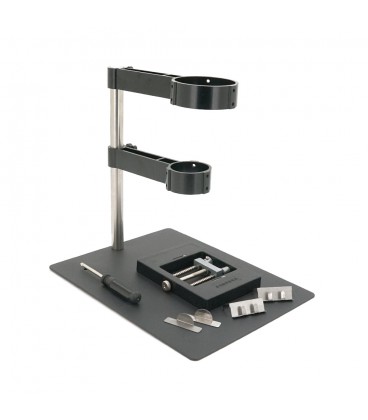 Власник для фена "третя рука" TE-812. Із фіксатором для плат. Робоча поверхня 250×200 мм.