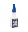 Клей MECHANIC 416, ціаноакрилатний, однокомпонентний, термостійкий, швидкої полімеризації клей з низькою в'язкістю, 20ml, блісте