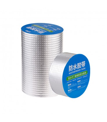 Алюмінієва фольга на клейкій основі, водонепроникна, герметизуюча, ширина 5см, довжина 5м