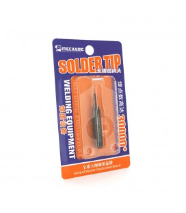 Жало для паяльника MECHANIC MCN 900M-T-SK, 4*6.3mm, мідь, гальванічне покриття (bl), висока теплопровідність, швидке нагрівання,