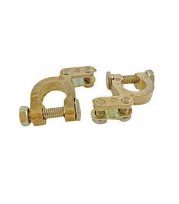 Клема для свинцево-кислотного акумулятора, алюмінієво-магнієвий сплав, 2 штуки в упаковці, ціна за 1 шт