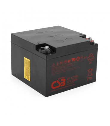 Акумуляторна батарея CSB GP12260, 12V 26Ah (166х175х125 мм), Q2/72 (В'ЄТНАМ)