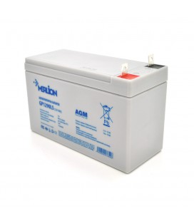 Акумуляторна батарея MERLION AGM GP1290L5 12 V 9 Ah (СПЕЦ КЛЕМА) (150 x 65 x 95 (100)) White Q10/480