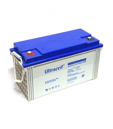 Акумуляторна батарея Ultracell UCG120-12 GEL 12 V 120 Ah (409 x 176 x 225) White Q1/40