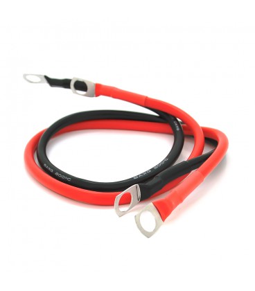 Перемычка (соединитель) 8AWG для аккумуляторов, 50см, цена за комплект