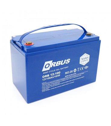 Аккумуляторная батарея ORBUS CG12100 GEL 12V 100 Ah (330 x 171 x 214) 30kg Q1/48