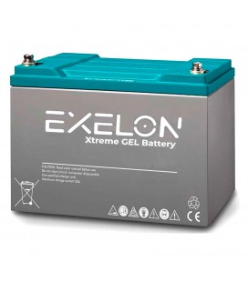 Акумуляторна батарея EXELON 100-12 GEL 12V 100 Ah (330 x 173 x 218), 30.4 kg Grey Q1/48