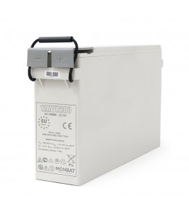Акумуляторна батарея MONBAT FRONT TERMINAL 12MVR200 AGM 12V/200 Ah, 555x125x316 мм, 59.2 кг