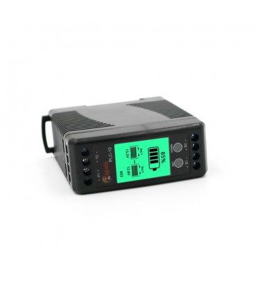 Балансир PLC-10 для акумуляторних батарей AGM, GEL, Li-ion, Carbon, LeFePo4, 24V, 10A, LSD індикація, 85x75x30mm