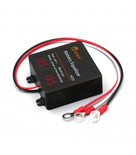 Балансир HС01 для акумуляторних батарей AGM, GEL, Li-ion, LiFePo4, 2x12V, 5A, LED індикація, 70x70x27mm