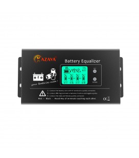 Балансир HX02 для акумуляторних батарей AGM, GEL, Li-ion, LiFePo4, 48V, 10A, 4S, LED індикація, 150x80x30mm