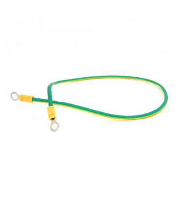 Перемичка (з'єднувач) 300 мм 2,5 мм2 під болт М6 (6,3 мм внутрішній діаметр) для акумуляторів, ціна за штуку