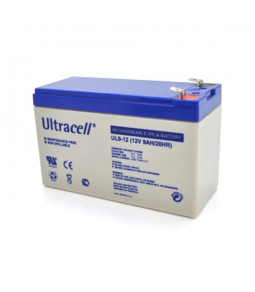 Акумуляторна батарея Ultracell UXL9-12 AGM 12V 9 Ah (151 x 65 x 99) White Q8/420