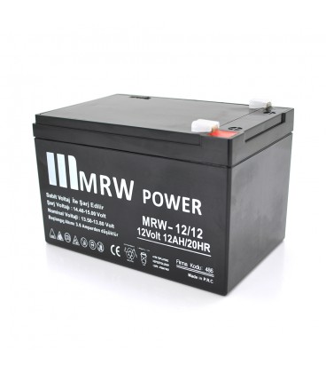 Акумуляторна батарея Mervesan MRV-12/12 12 V 12Ah ( 150 x 98 x 95 (100) ) Q4