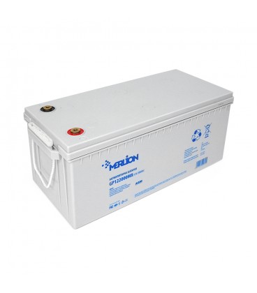 Акумуляторна батарея MERLION AGM GP122000M8 12 V 200 Ah (522 х 240 х 219) Q1/18
