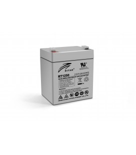 Акумуляторна батарея AGM RITAR RT1250, Gray Case, 12V 5.0Ah  ( 90 х70 х 101 (107) ) Q10