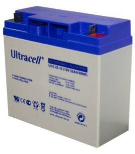 Акумуляторна батарея Ultracell UCG22-12 GEL 12V 22 Ah (182x 77 x 168) White Q1/230