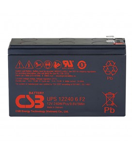 Аккумуляторная батарея CSB UPS122406, 12V 5Ah (151х51х94мм), 1.52 kg Q12