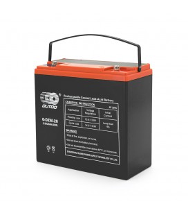 Тягова акумуляторна батарея AGM OUTDO 6-DZM-20, 12V 20Ah, (180 х 78 х 170), Q2