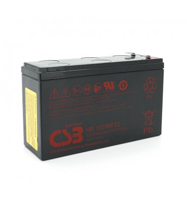 Акумуляторна батарея CSB HR1224WF2, 12V 6.5AH (151х51х94мм) Q12