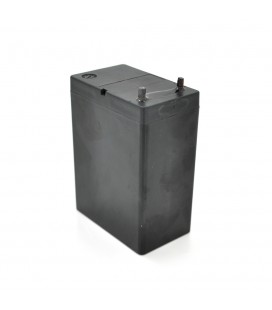 Акумуляторна батарея MERLION AGM GP328 4 V 2,8 Ah ( 60 x 30 x 80 ), клеми під пайку, Q90