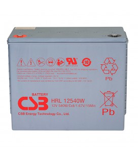 Акумуляторна батарея CSB HRL12540W, 12V 130Ah (343х170х274мм)