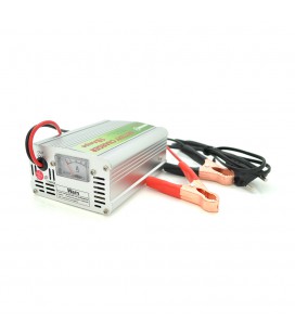 Автоматичний ЗП для акумулятора MA-1210A,12V,10A, корпус метал, амперметр, клемми (AGM/Gel/Lead)
