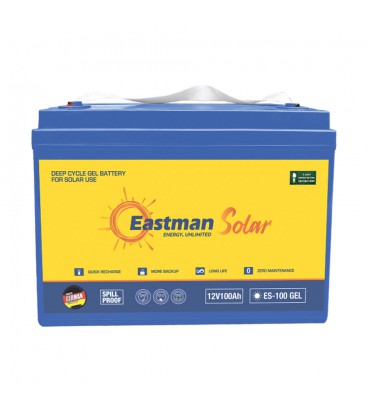 Аккумуляторная батарея EASTMAN ES100 DEEP CYCLE GEL 12V 100Ah T16, 750 cycles, 800A (330 x171x214(220)) Blue. 30.5kg Q1/30