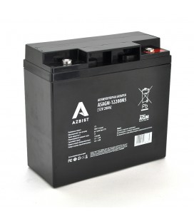Акумулятор ASBIST Super AGM ASAGM-12200M5, Black Case, 12V 20.0Ah (181 х 77 х 167) Q4