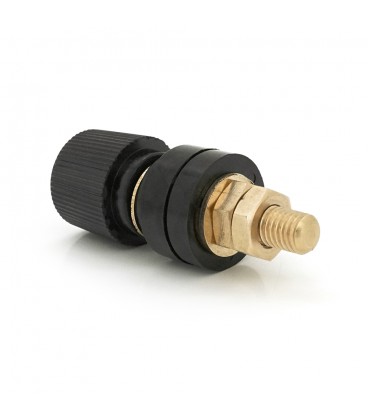 Мідна гвинтова клема 10mm чорна