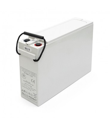 Акумуляторна батарея MONBAT FRONT TERMINAL 12MVR100 AGM 12V/100 Ah, 398x110x286 мм, Grey, 32,9 кг