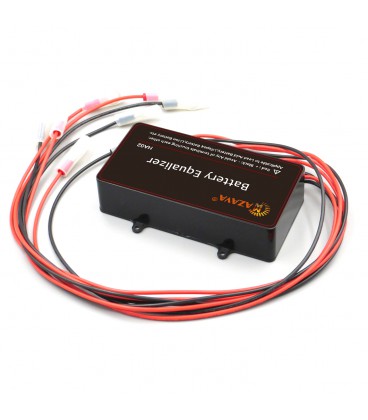 Балансир HA02 для акумуляторних батарей AGM, GEL, Li-ion, LiFePo4, 4x12V, 10A, 62x124x27mm