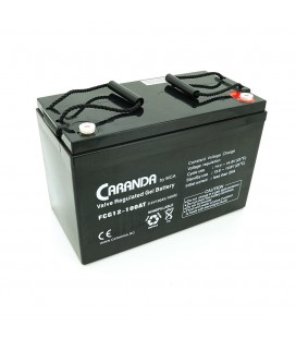 Акумуляторна батарея MCA FCG12-100AT GEL 12 V 100 Ah (331 x 174 x 214), 29,2 kg