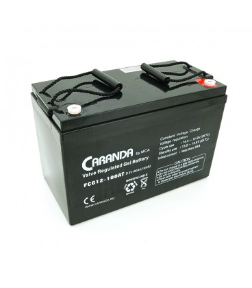 Акумуляторна батарея MCA FCG12-100AT GEL 12 V 100 Ah (331 x 174 x 214), 29,2 kg