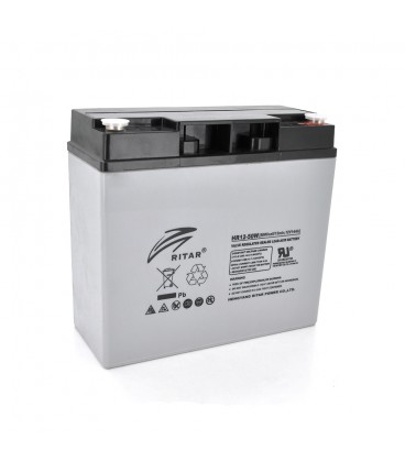 Акумуляторна батарея AGM RITAR HR1250W, Gray Case, 12V 14.0Ah ( 181 х 77 х 167 ) 4.30kg Q4