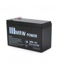 Акумуляторна батарея Mervesan MRW-12/7L 12 V 7Ah ( 150 x 65 x 95 (100) ) BLACK (1.65kg) Q8/672