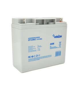 Акумуляторна батарея MERLION AGM GP12200L5 12 V 20 Ah ( 181 x 76 x 166 (168) ), 5,4 kg, Grey, Q4/192