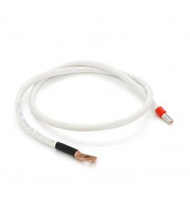 Кабель для підключення АКБ довжина 150см, провід мідний ПВ-3 Одесакабель, 25мм2 клема М8 (мідь) - НШВІ