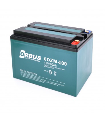Акумуляторна батарея ORBUS 6-DZM-100 12V 100 Ah  (215 x 140 x 165) 17kg Q1/48
