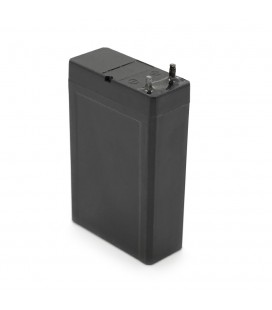 Акумуляторна батарея MERLION AGM 168 4V 1.8Ah, (75x50x22), клемми під пайку, Black Q40