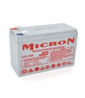 Акумуляторна батарея Micron MCN-12/7 12 V 7Ah ( 150 x 65 x 95 (100) ) Gray Q10