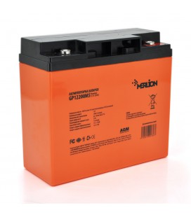 Акумуляторна батарея MERLION AGM GP12200M5 PREMIUM 12 V 20 Ah (180 x 78 x 165 (168)) Orange Q4/192
