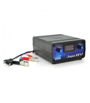 Трансформаторное зарядное устройство ТР-2 для аккумулятора 6-12-16,5V, емкость АКБ 32-120А/ч, ток заряда 9A