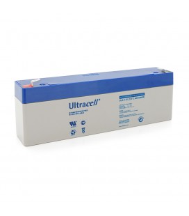 Акумуляторна батарея Ultracell UL2.4-12 AGM 12V 2,4Ah  (178 x 35 x 60) White Q10