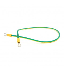 Перемычка (соединитель) 300 мм 6 мм2 под болт М6 (6,3мм внутренний диаметр) для аккумуляторов, цена за штуку