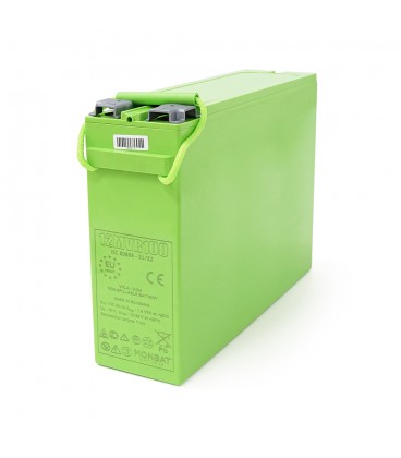 Аккумуляторная батарея MONBAT FRONT TERMINAL 12MVR100 AGM 12V/100 Ah, 398x110x286 мм, 32,9 кг