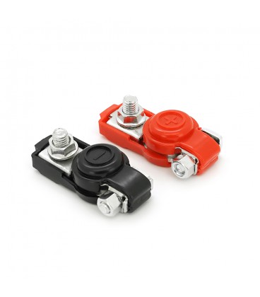 Клема для свинцево-кислотного акумулятора D2, оцинкований метал, 2 штуки в упаковці, ціна за упаковку